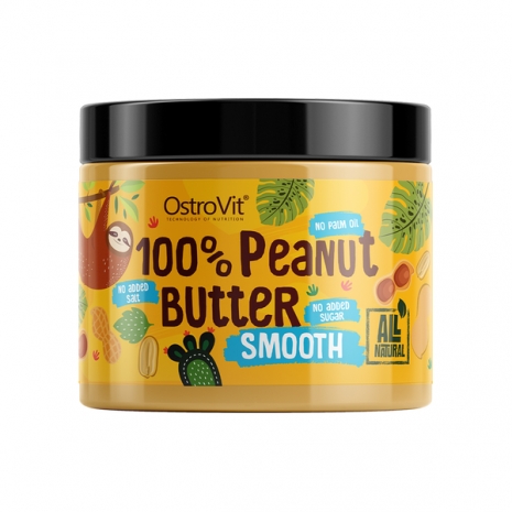 100% Peanut Butter Smooth 500g